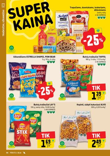 IKI akcijų leidinys "IKI Kaininis leidinys Nr. 39" nuo rugsėjo 22 d.