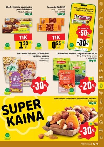 IKI akcijų leidinys "IKI Kaininis leidinys Nr. 39" nuo rugsėjo 22 d.