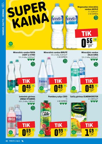 IKI akcijų leidinys "IKI Kaininis leidinys Nr. 39" nuo rugsėjo 22 d.
