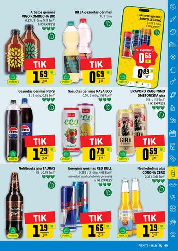 IKI akcijų leidinys "IKI Kaininis leidinys Nr. 39" nuo rugsėjo 22 d.