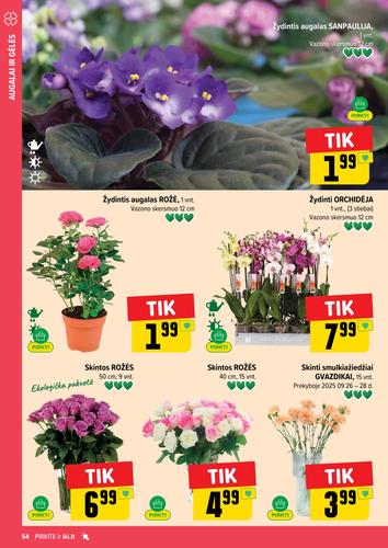 IKI akcijų leidinys "IKI Kaininis leidinys Nr. 39" nuo rugsėjo 22 d.