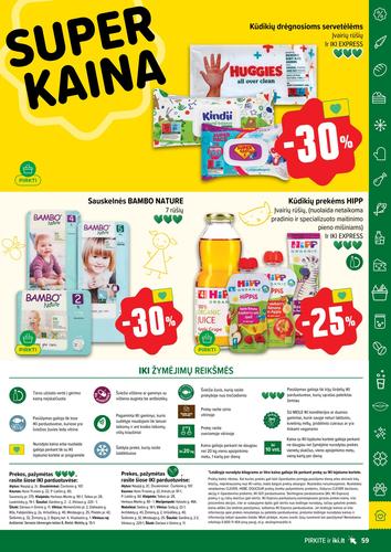 IKI akcijų leidinys "IKI Kaininis leidinys Nr. 39" nuo rugsėjo 22 d.