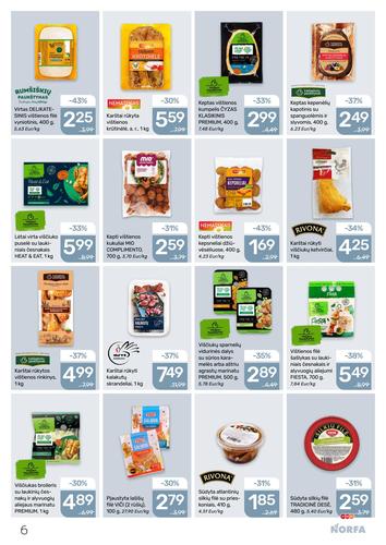 NORFA akcijų leidinys Nr. 1 nuo sausio 8 d.