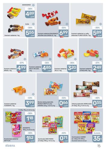 NORFA akcijų leidinys Nr. 1 nuo sausio 8 d.