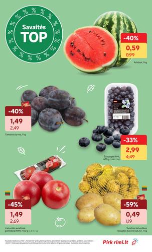 RIMI akcijų leidinys Nr. 32 nuo rugpjūčio 4 d.