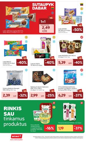 RIMI akcijų leidinys Nr. 32 nuo rugpjūčio 4 d.