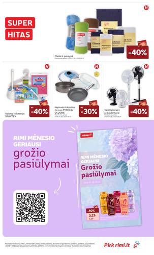 RIMI akcijų leidinys Nr. 32 nuo rugpjūčio 4 d.