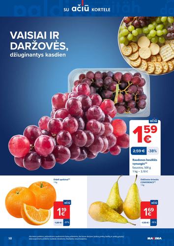 MAXIMA akcijų leidinys "AČIŪ akcijų  Nr. 15" nuo balandžio 7 d.