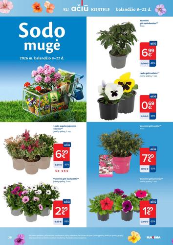 MAXIMA akcijų leidinys "AČIŪ akcijų  Nr. 15" nuo balandžio 7 d.