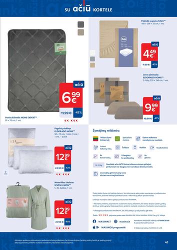 MAXIMA akcijų leidinys "AČIŪ akcijų  Nr. 15" nuo balandžio 7 d.