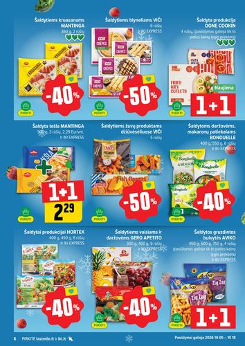 IKI akcijų leidinys Nr. 42 nuo spalio 12 d.