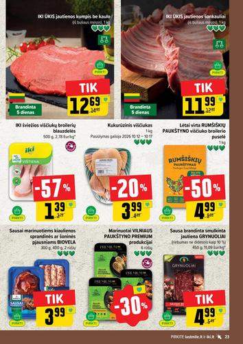 IKI akcijų leidinys Nr. 42 nuo spalio 12 d.