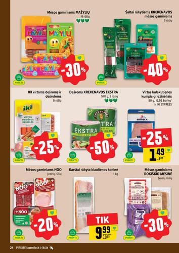 IKI akcijų leidinys Nr. 42 nuo spalio 12 d.