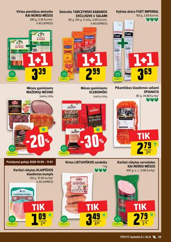 IKI akcijų leidinys Nr. 42 nuo spalio 12 d.