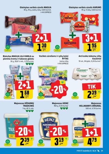 IKI akcijų leidinys Nr. 42 nuo spalio 12 d.