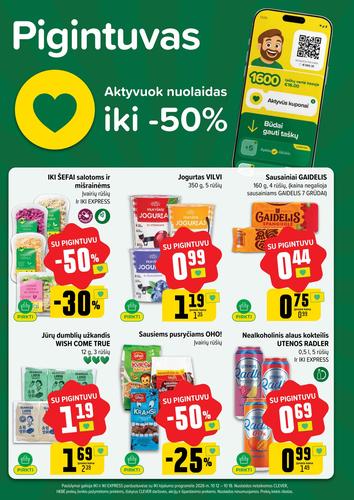 IKI akcijų leidinys Nr. 42 nuo spalio 12 d.