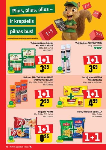 IKI akcijų leidinys Nr. 42 nuo spalio 12 d.