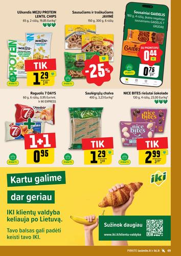 IKI akcijų leidinys Nr. 42 nuo spalio 12 d.