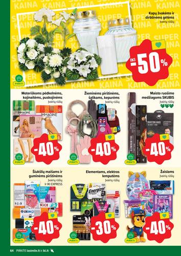 IKI akcijų leidinys Nr. 42 nuo spalio 12 d.