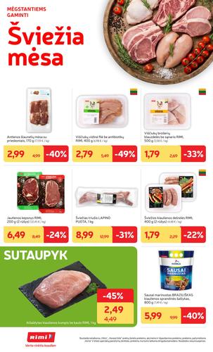 RIMI akcijų leidinys Nr. 24 nuo birželio 9 d.