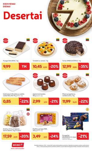 RIMI akcijų leidinys Nr. 24 nuo birželio 9 d.