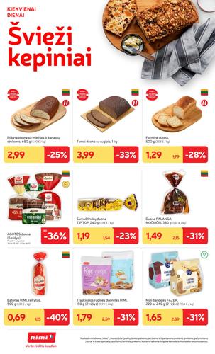 RIMI akcijų leidinys Nr. 24 nuo birželio 9 d.