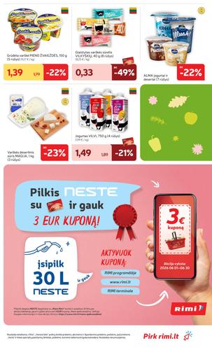 RIMI akcijų leidinys Nr. 24 nuo birželio 9 d.