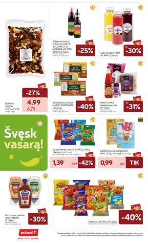 RIMI akcijų leidinys Nr. 24 nuo birželio 9 d.