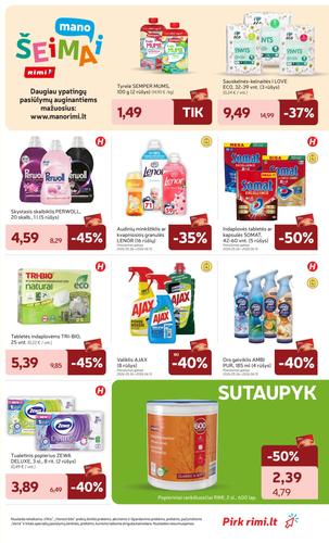 RIMI akcijų leidinys Nr. 24 nuo birželio 9 d.
