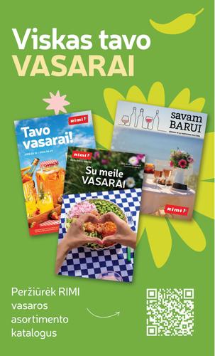 RIMI akcijų leidinys Nr. 24 nuo birželio 9 d.