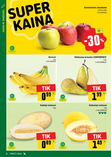 IKI akcijų leidinys "IKI Kaininis leidinys Nr. 38" nuo rugsėjo 15 d.