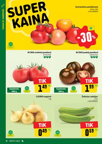 IKI akcijų leidinys "IKI Kaininis leidinys Nr. 38" nuo rugsėjo 15 d.