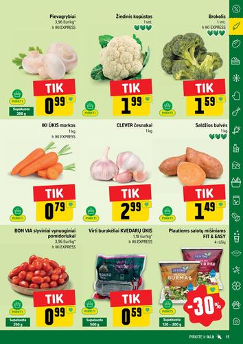 IKI akcijų leidinys "IKI Kaininis leidinys Nr. 38" nuo rugsėjo 15 d.
