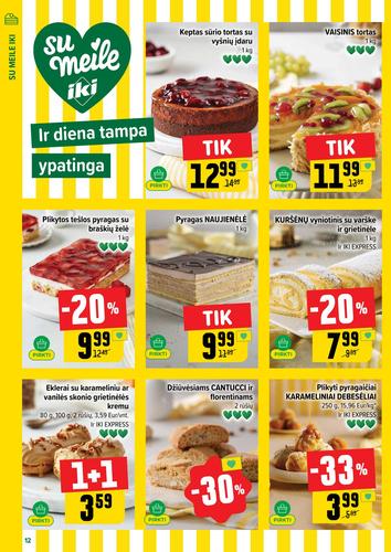 IKI akcijų leidinys "IKI Kaininis leidinys Nr. 38" nuo rugsėjo 15 d.