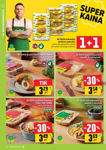 IKI akcijų leidinys "IKI Kaininis leidinys Nr. 38" nuo rugsėjo 15 d.