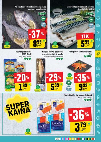 IKI akcijų leidinys "IKI Kaininis leidinys Nr. 38" nuo rugsėjo 15 d.