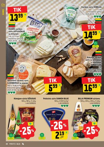 IKI akcijų leidinys "IKI Kaininis leidinys Nr. 38" nuo rugsėjo 15 d.