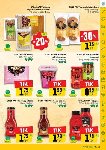 IKI akcijų leidinys "IKI Kaininis leidinys Nr. 38" nuo rugsėjo 15 d.
