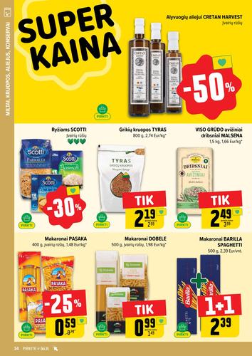 IKI akcijų leidinys "IKI Kaininis leidinys Nr. 38" nuo rugsėjo 15 d.