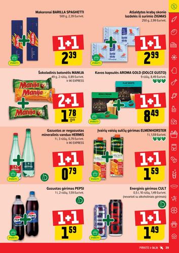IKI akcijų leidinys "IKI Kaininis leidinys Nr. 38" nuo rugsėjo 15 d.