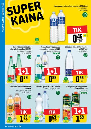 IKI akcijų leidinys "IKI Kaininis leidinys Nr. 38" nuo rugsėjo 15 d.