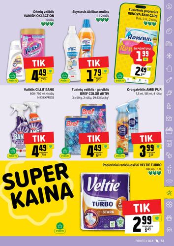 IKI akcijų leidinys "IKI Kaininis leidinys Nr. 38" nuo rugsėjo 15 d.