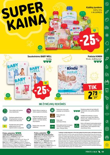 IKI akcijų leidinys "IKI Kaininis leidinys Nr. 38" nuo rugsėjo 15 d.