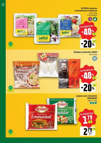 IKI akcijų leidinys "PIGINTUVO pasiūlymai Nr. 32" nuo rugpjūčio 4 d.