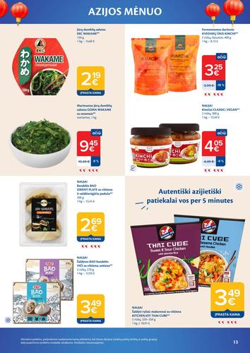 MAXIMA akcijų leidinys "AZIJOS MĖNUO" nuo spalio 6 d.