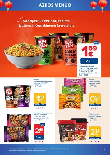 MAXIMA akcijų leidinys "AZIJOS MĖNUO" nuo spalio 6 d.