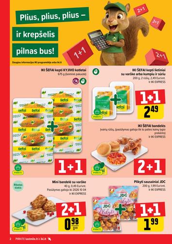 IKI akcijų leidinys Nr. 39 nuo rugsėjo 21 d.