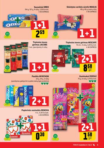 IKI akcijų leidinys Nr. 39 nuo rugsėjo 21 d.