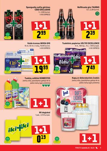 IKI akcijų leidinys Nr. 39 nuo rugsėjo 21 d.