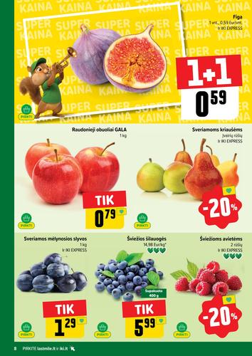 IKI akcijų leidinys Nr. 39 nuo rugsėjo 21 d.